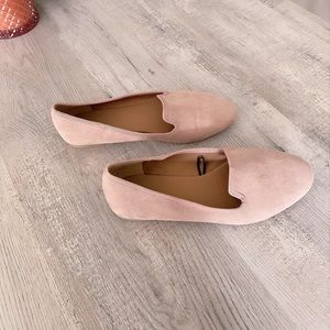 H&M faux suede loafers